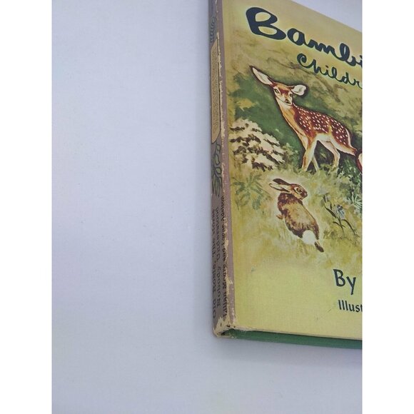 Vtg Dandelion Library double book Bambi's Children & Old Rosie stories HC - Picture 10 of 11